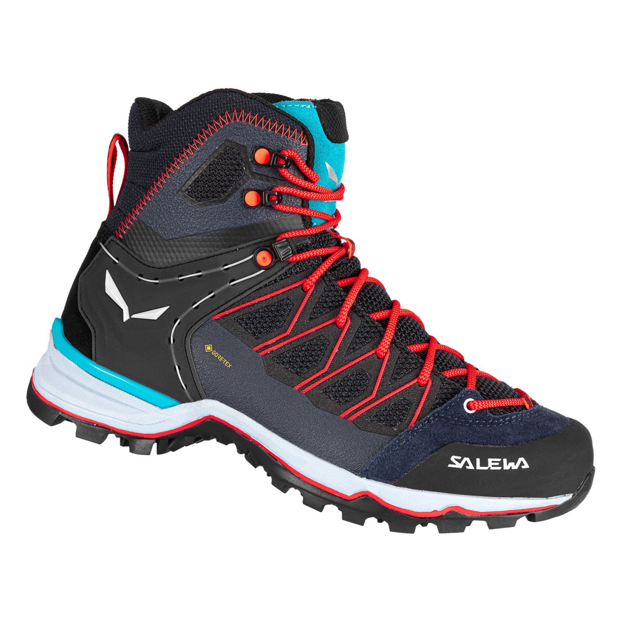 Zapatillas De Montaña Salewa Mountain Trainer Lite Mid GORE-TEX® Mujer Azules/Azul Marino/Azules Mex